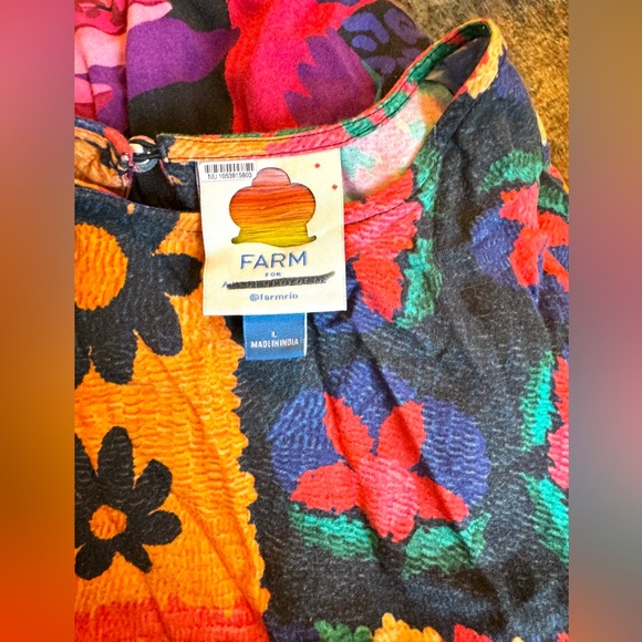 FARM Rio Multicolor Floral Midi Dress - Picture 10 of 10